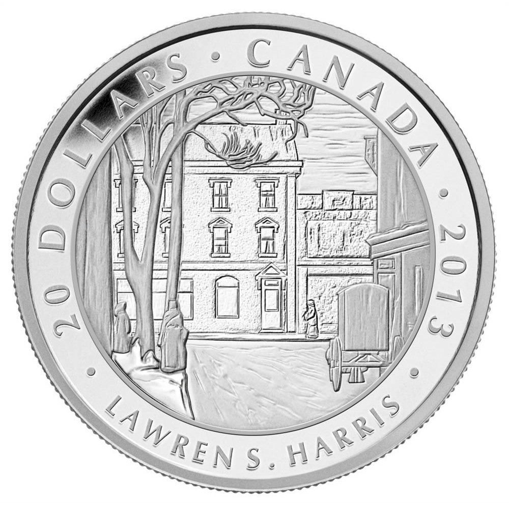 2013 Canada $20 Group of Seven - Lawren S. Harris Fine Silver (No Tax)