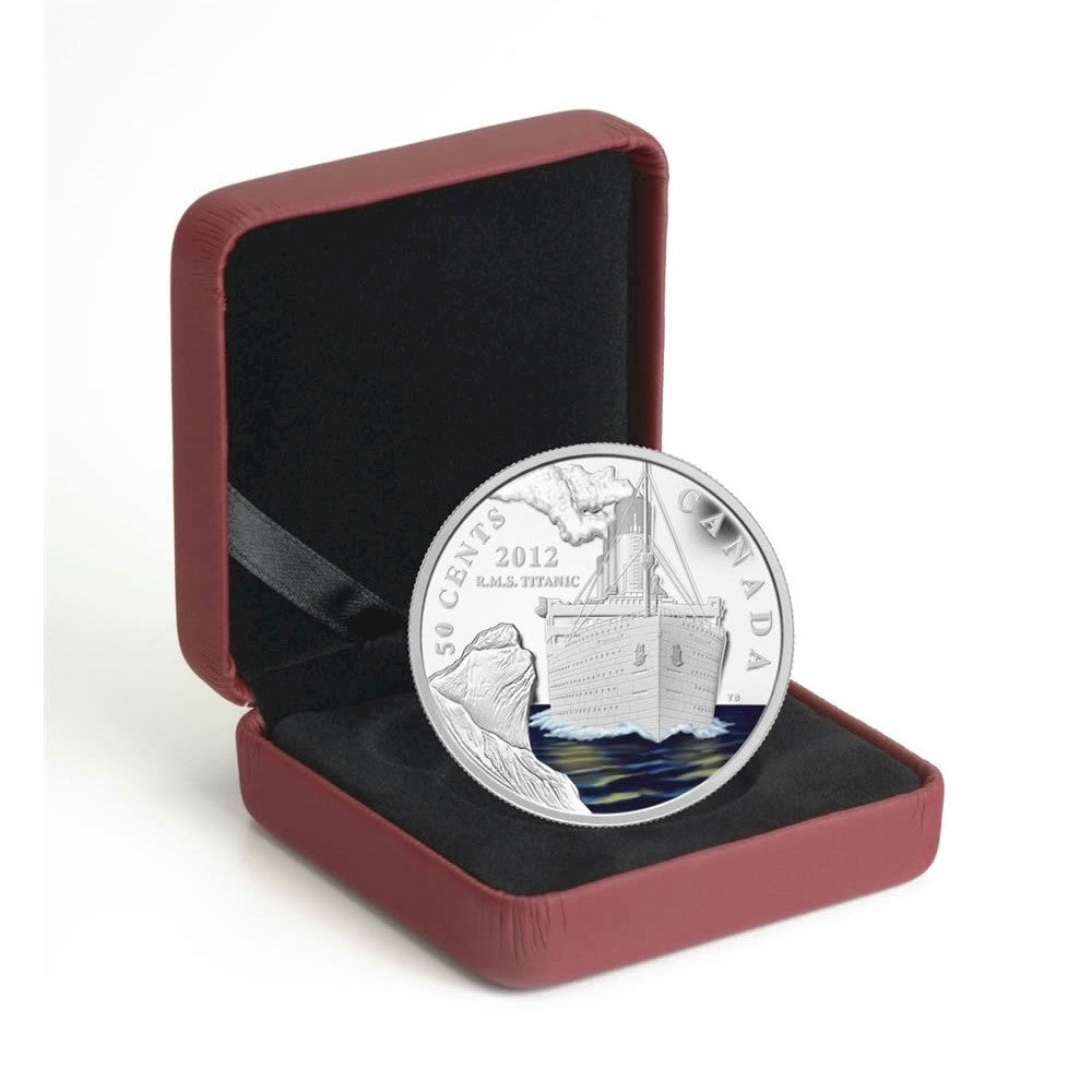 2012 Canada 50-cent R.M.S. Titanic Silver Plated Copper Coin
