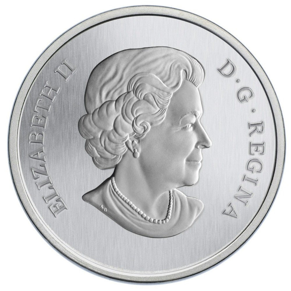2013 Canada 25-cent Her Majesty Queen Elizabeth II Coronation