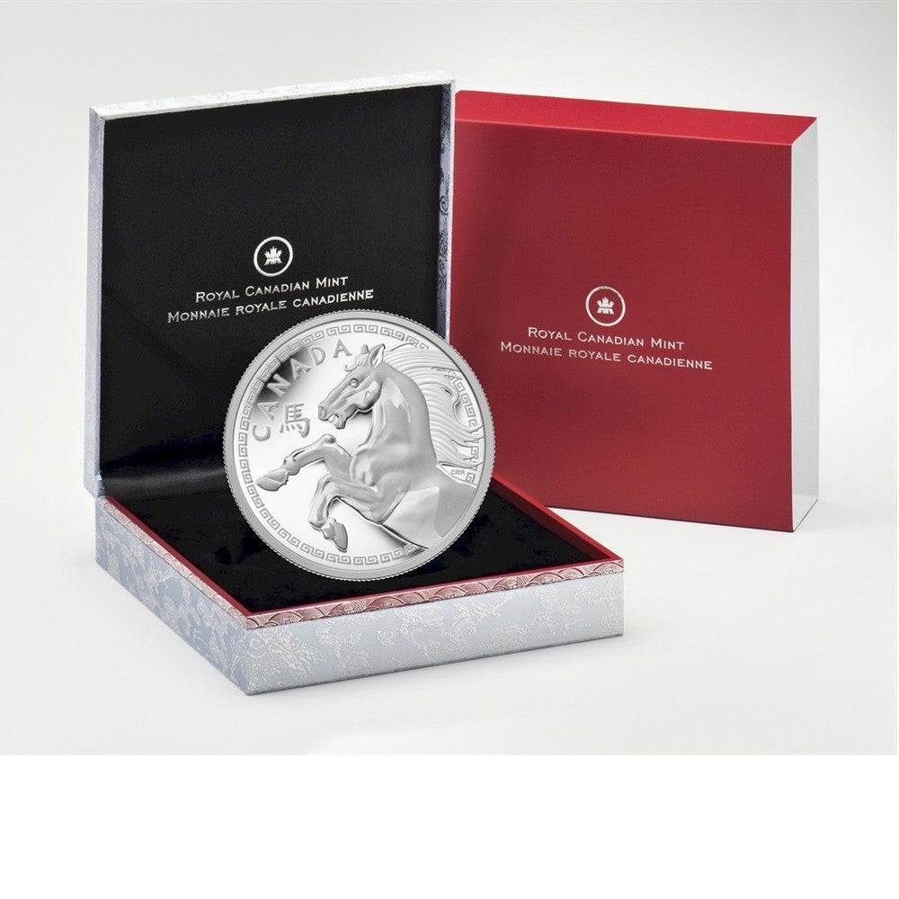 2014 Canada $250 Year of the Horse Fine Silver Kilo Coin (No Tax)