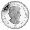 2014 Canada 50-cent 100 Blessings of Good Fortune Silver Plated