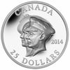 2014 Canada $25 75th Ann. First Royal Visit Ultra High Relief (No Tax)