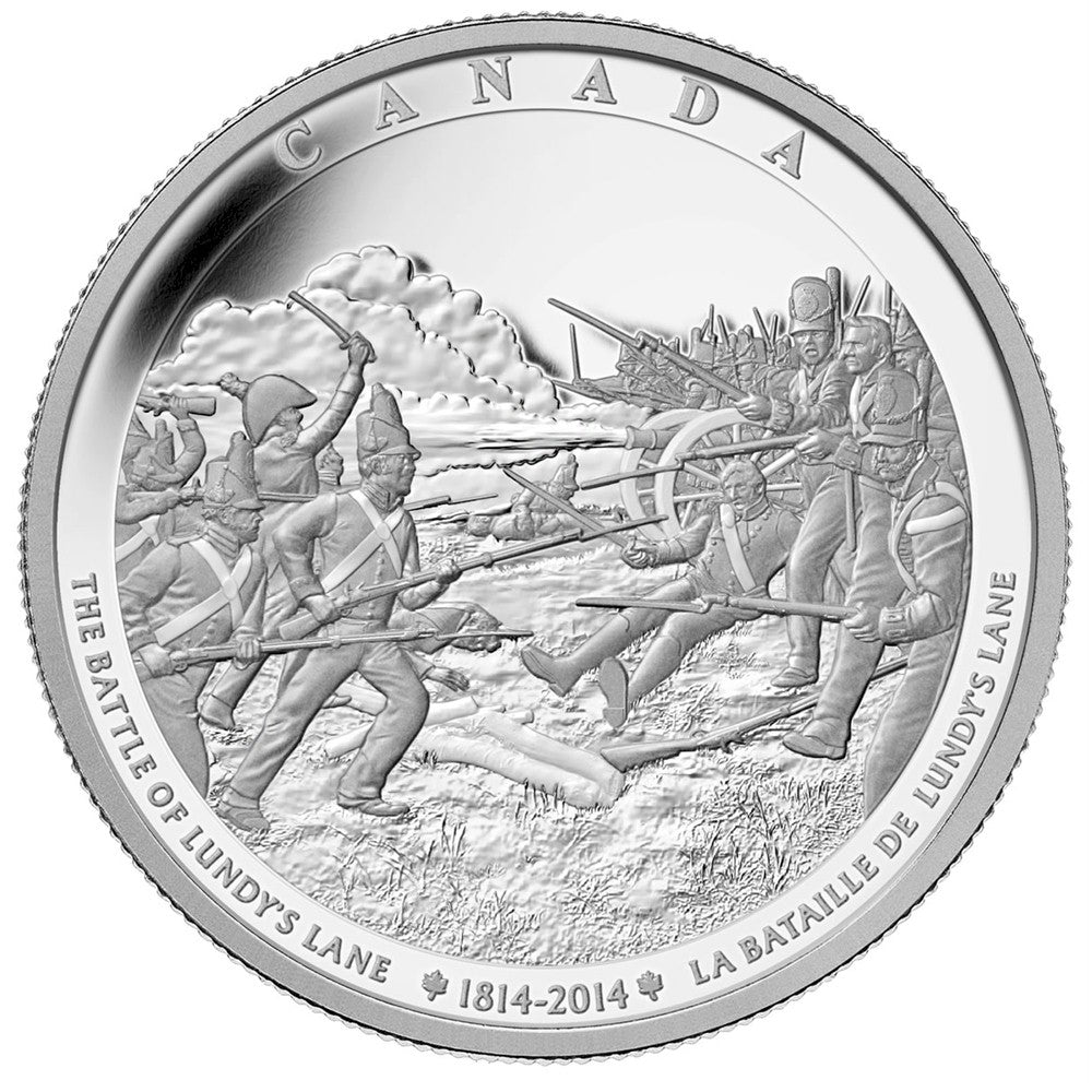 2014 Canada $250 Battle of Lundy's Lane Fine Silver Kilo (No Tax)