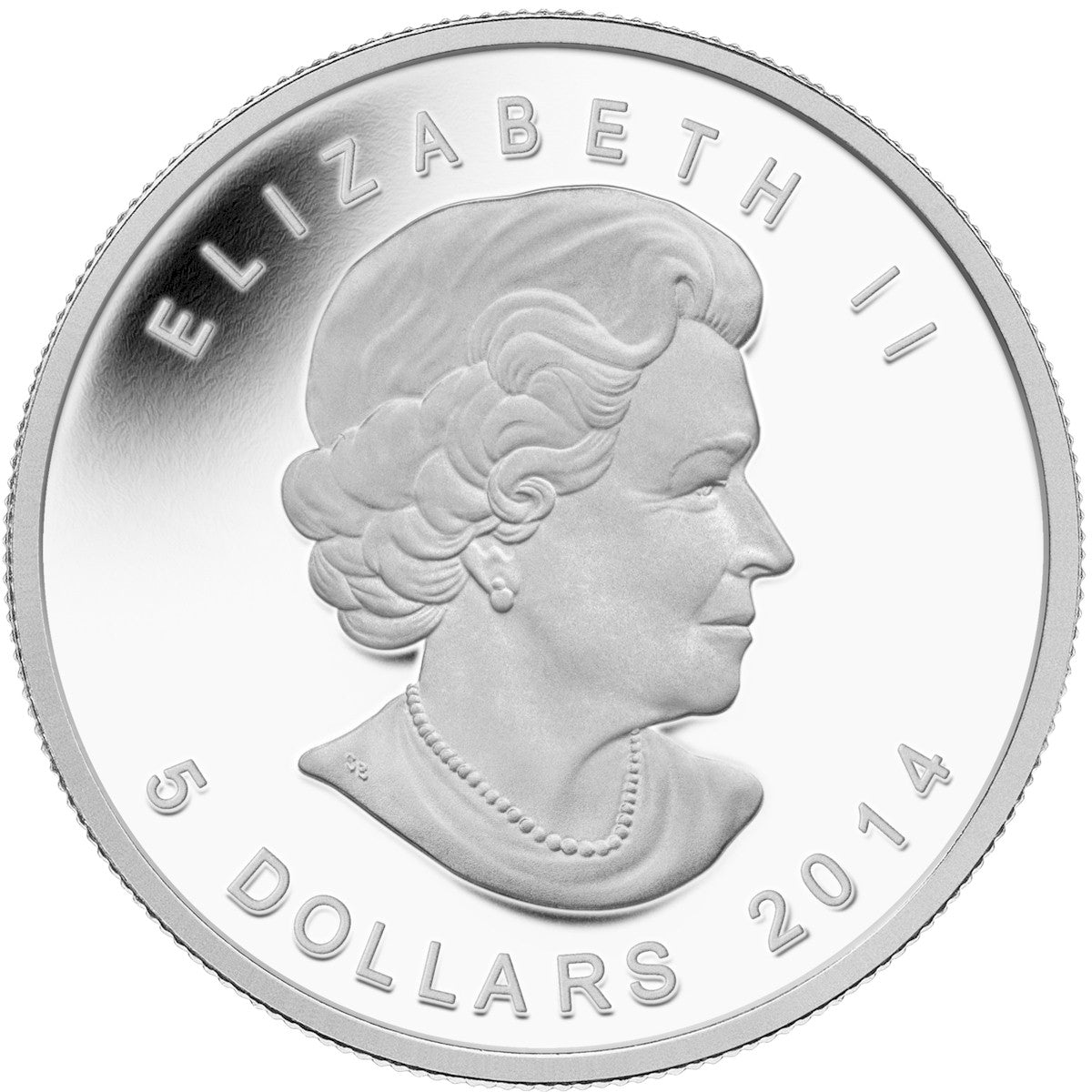 2014 Canada $5 Bald Eagle Fine Silver Coin (TAX Exempt)