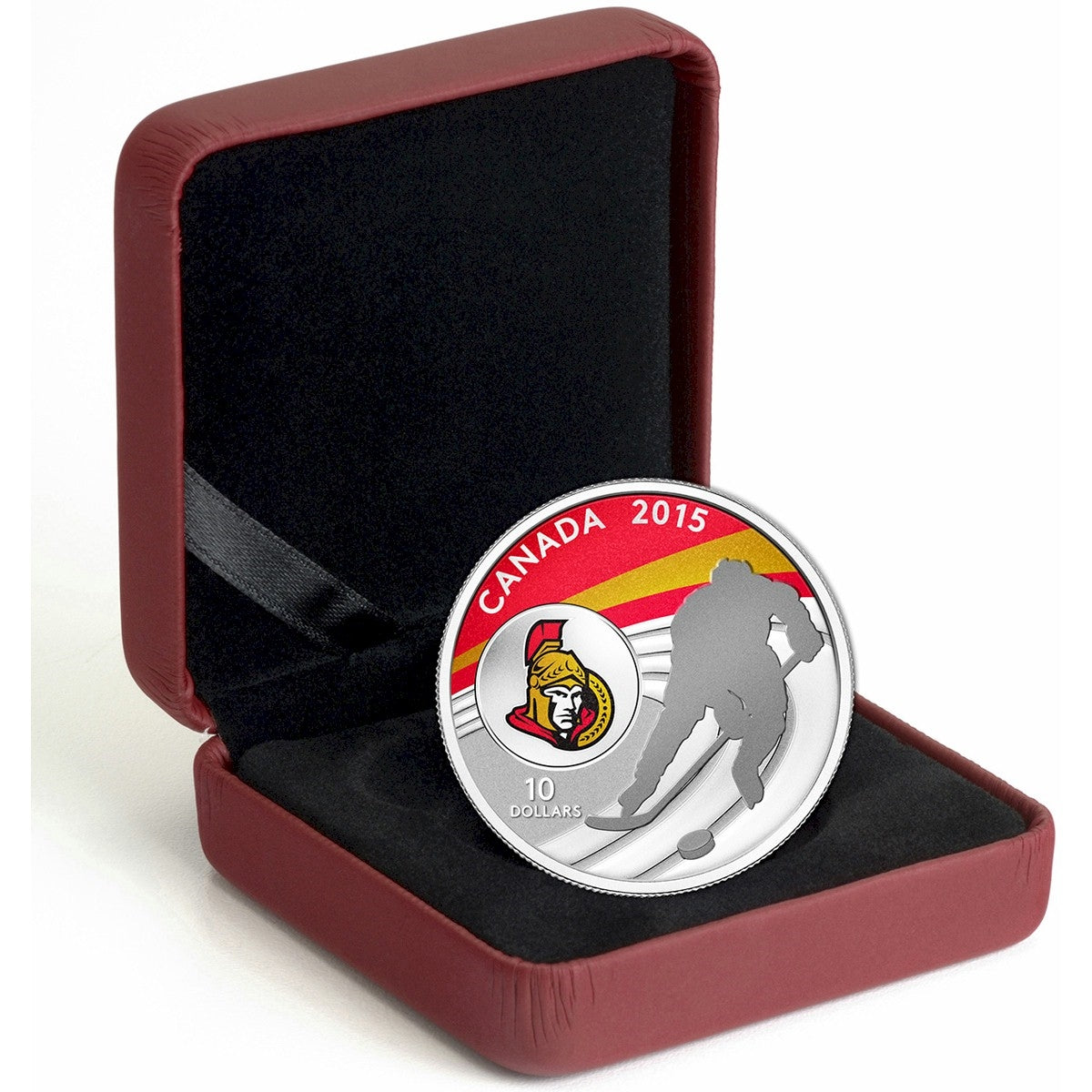2015 Canada $10 Ottawa Senators Fine Silver Coin (TAX Exempt)