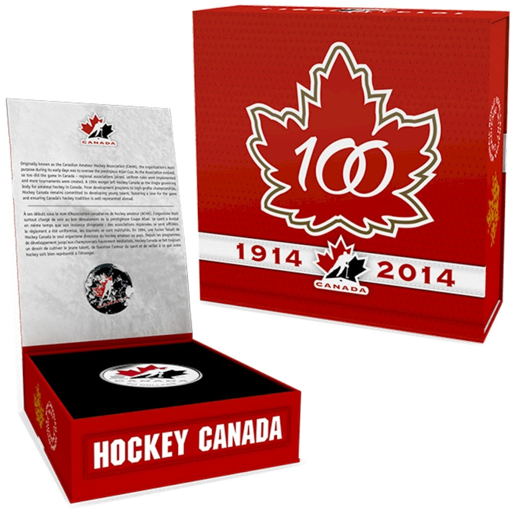2014 Canada $20 100th Anniversary of Hockey Canada (No Tax)