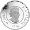 2014 $5 Flowers in Canada - Tulip Fine Silver & Niobium Coin (No Tax)