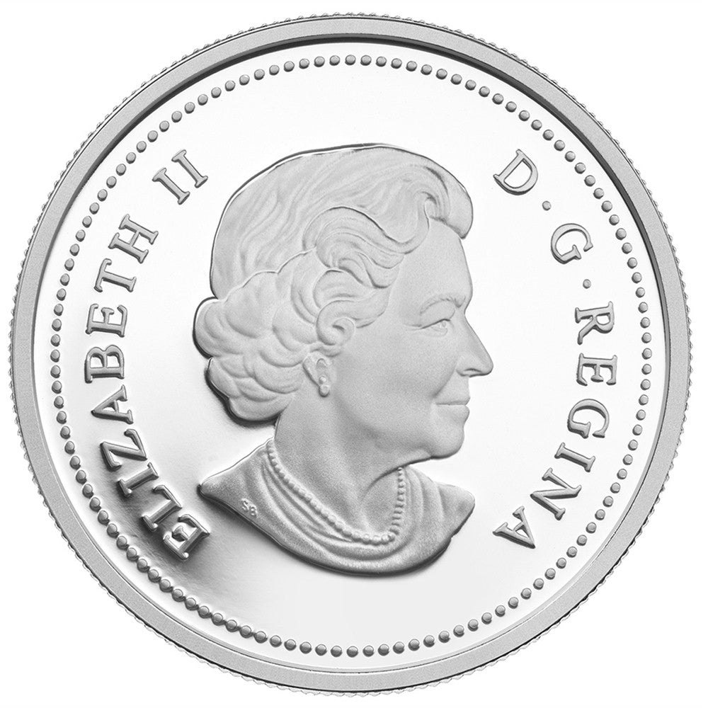 2014 $15 Exploring Canada - The Voyageurs Fine Silver (No Tax)