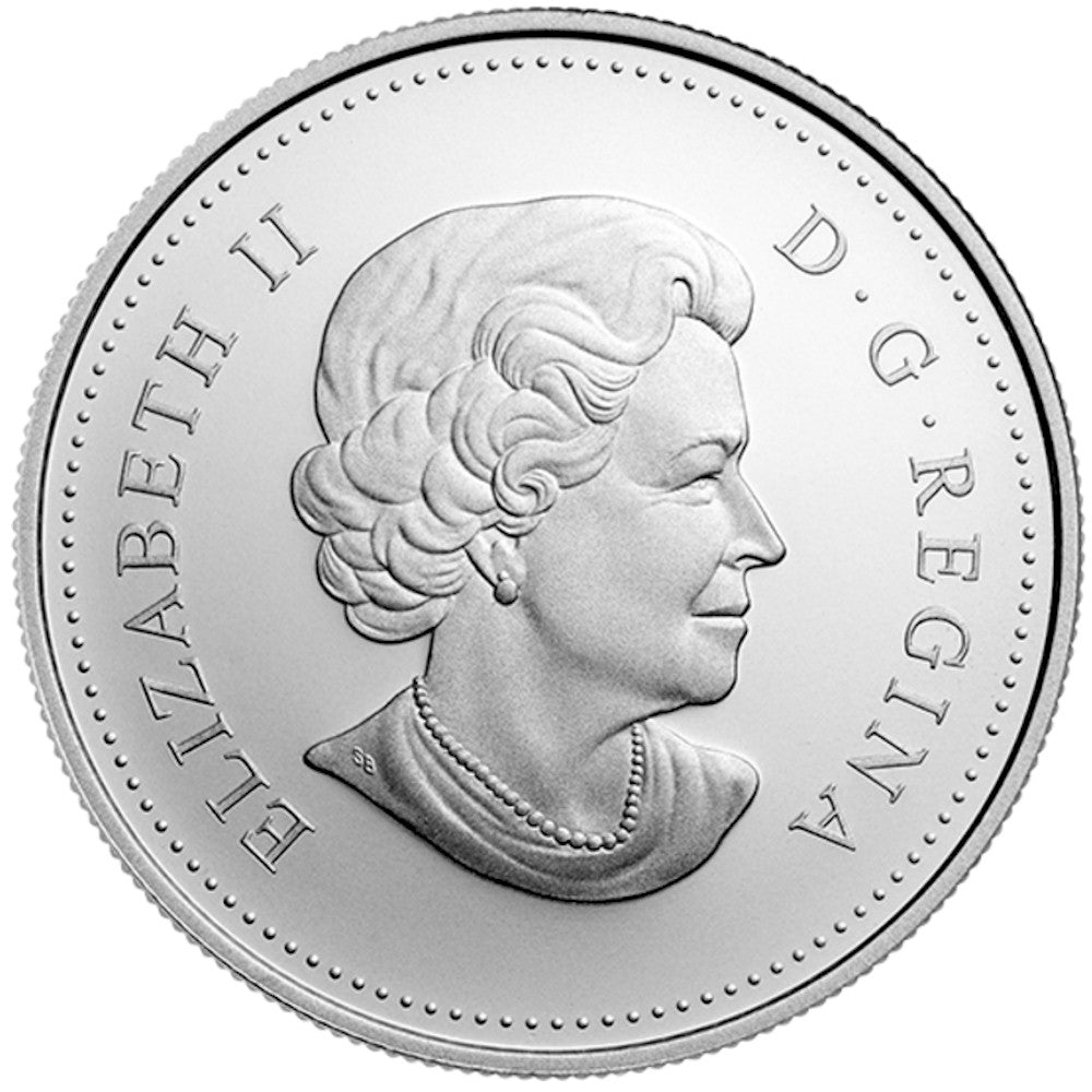 2014 $15 Exploring Canada - The Gold Rush Fine Silver (No Tax)