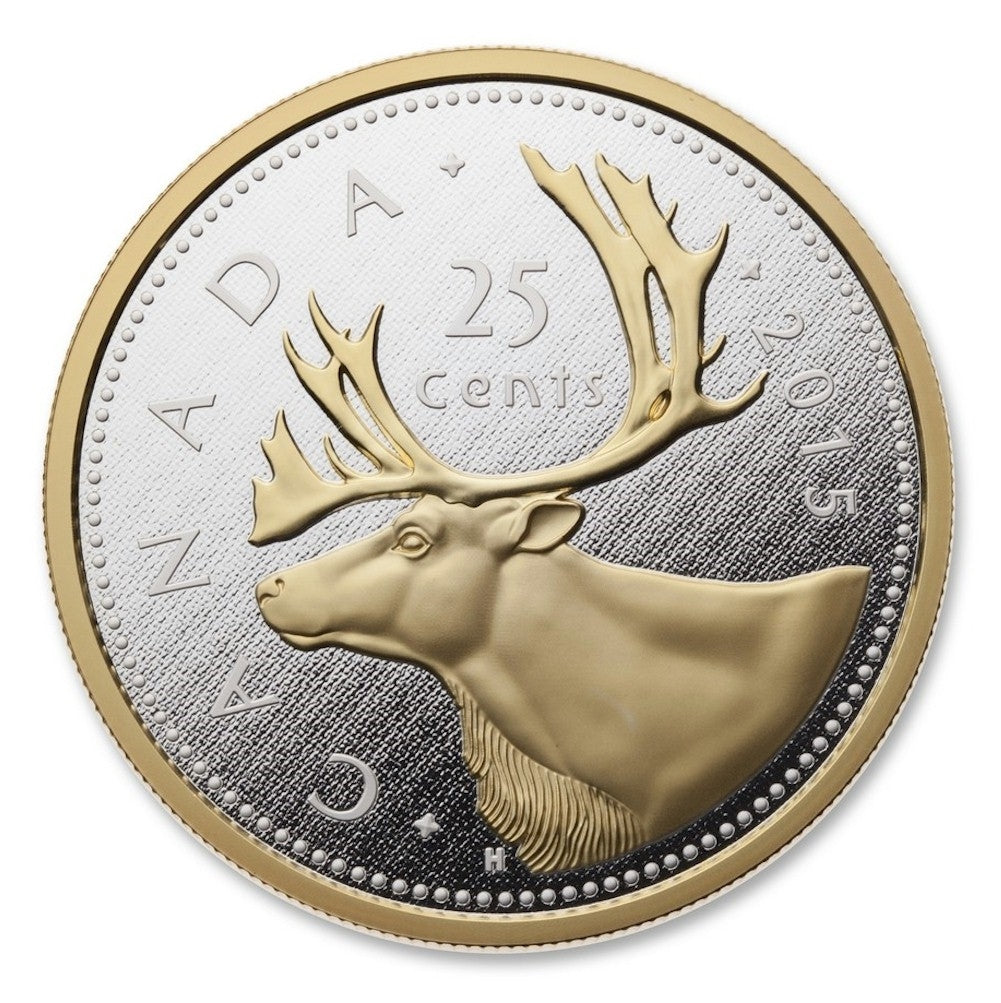 2015 Canada 5oz. 25-cent Big Coin Fine Silver (No Tax)