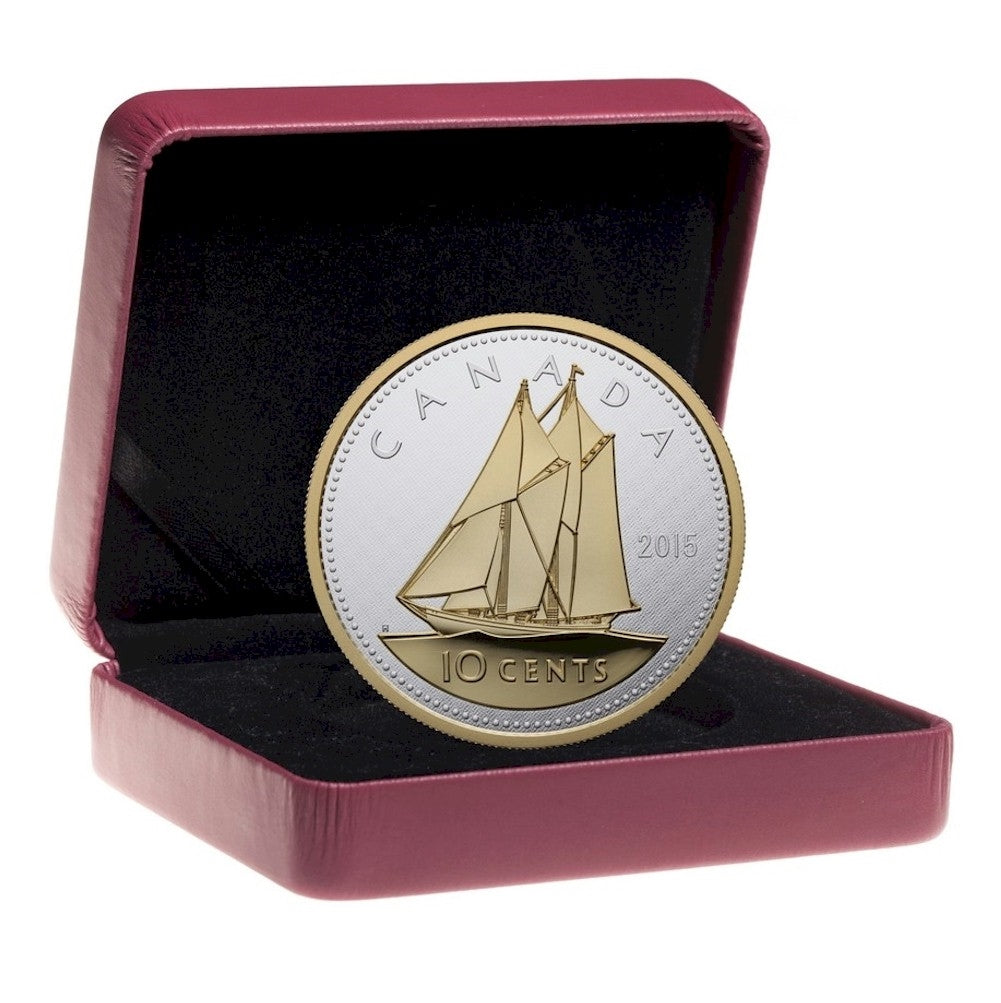 2015 Canada 5oz 10-cent Big Coin Fine Silver (TAX Exempt) 134869