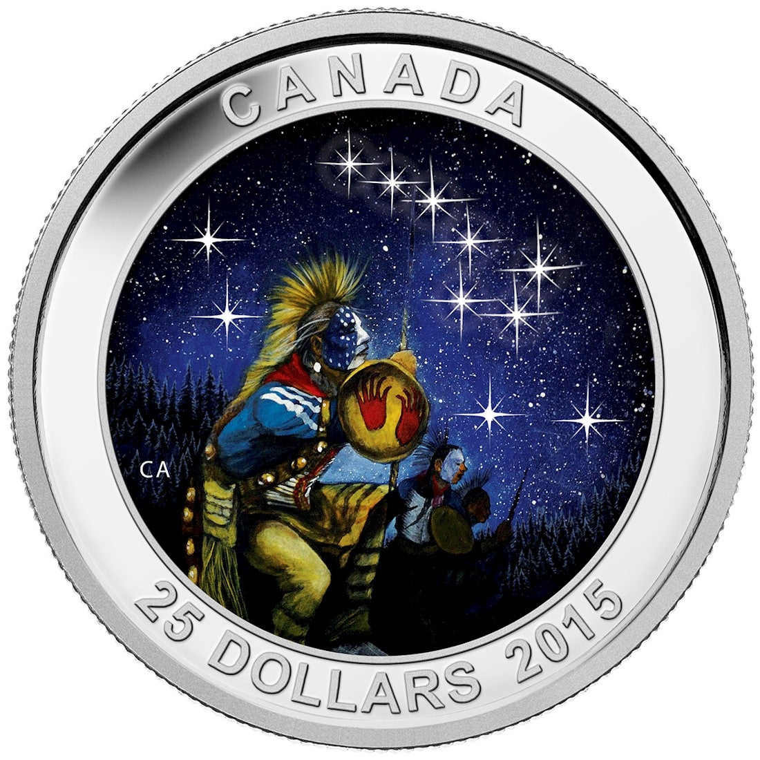 2015 Canada $25 Star Charts - The Quest (#1) Fine Silver (No Tax)