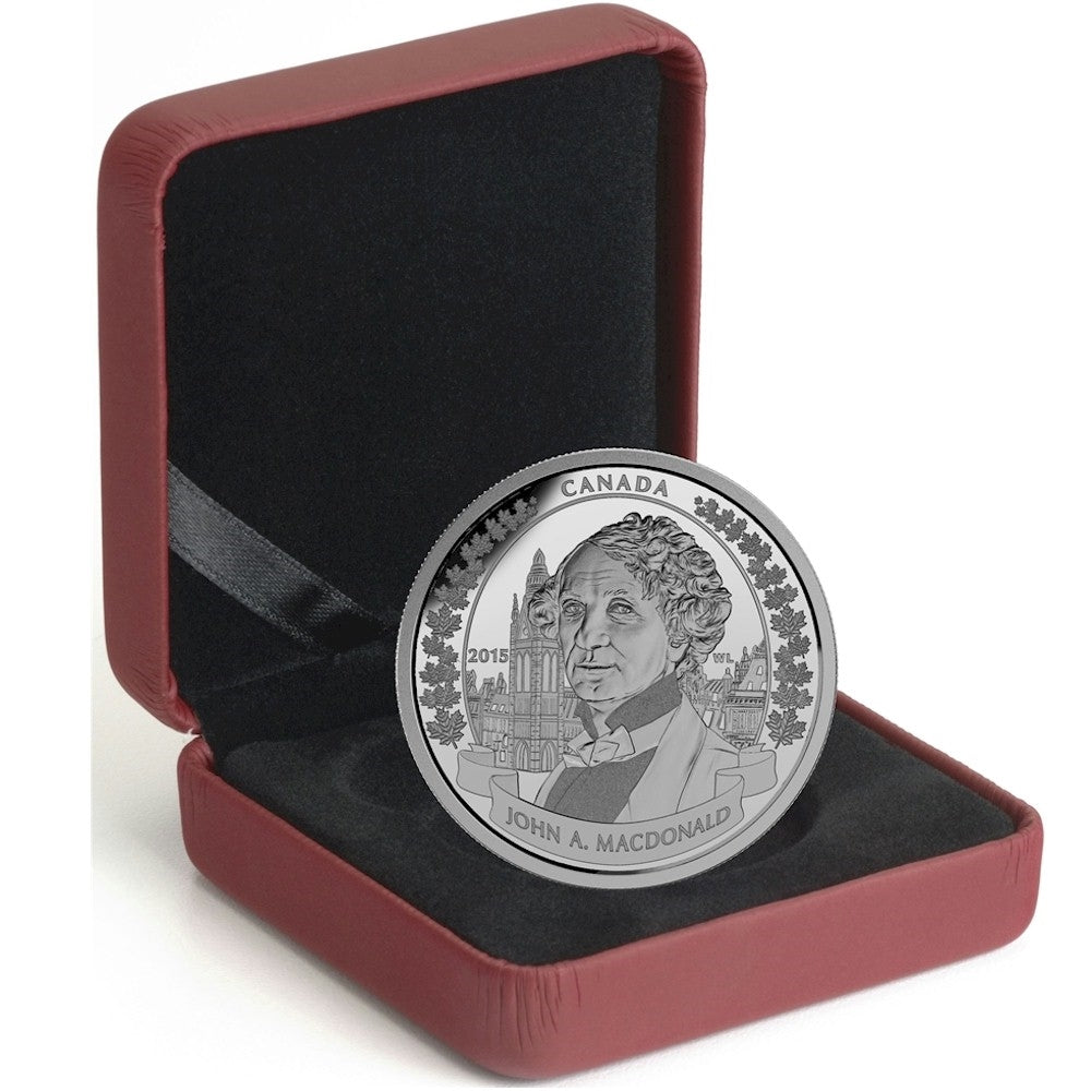 2015 Canada $20 Sir John A. Macdonald Fine Silver (No Tax)