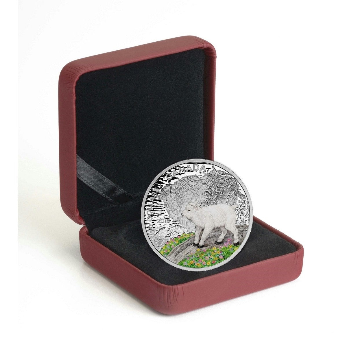 2015 Canada $20 Baby Animals - Mountain Goat Baby Fine Silver (No Tax)