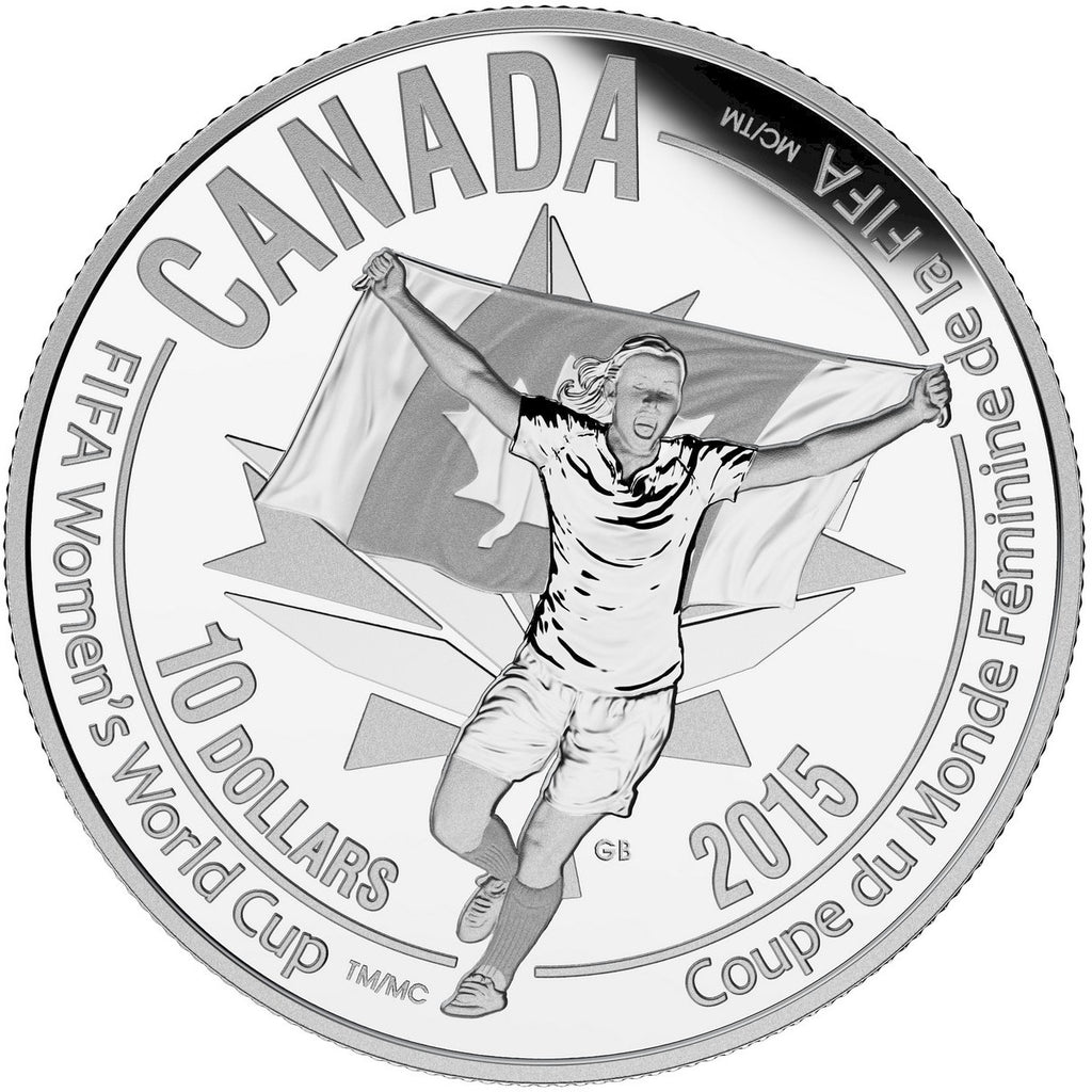 2015 Canada $10 FIFA Women's World Cup - Celebration (No Tax)