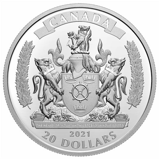 2021 Canada $20 Commemorating Black History - The Black Loyalists Silver (No Tax)