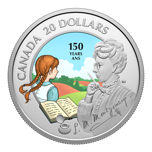 2024 Canada $20 150th Anniversary of the Birth of L.M. Montgomery Fine Silver (No Tax)