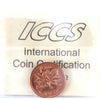 1965 LgBds Ptd 5 (Type 4) Canada 1-cent ICCS Certified MS-64 Red