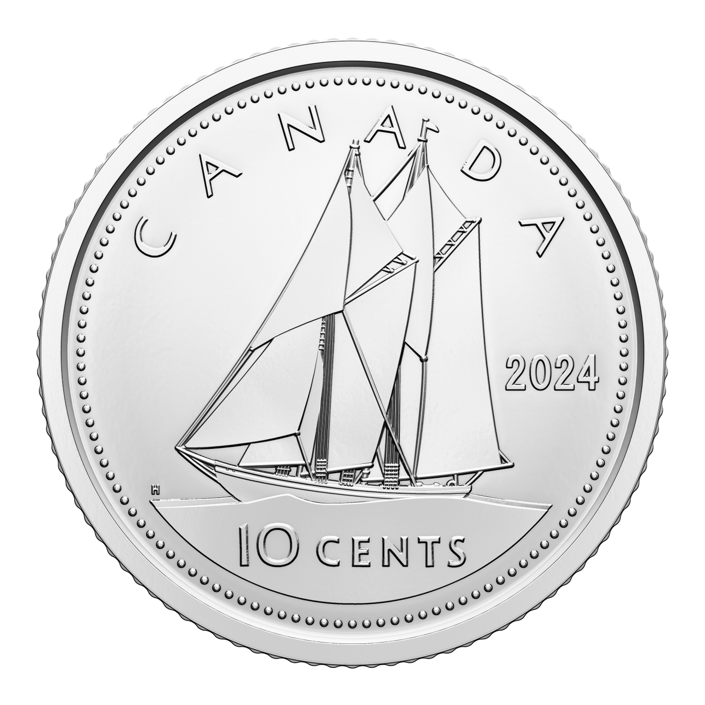 2024 Canada 10-cents Brilliant Uncirculated (MS-63)