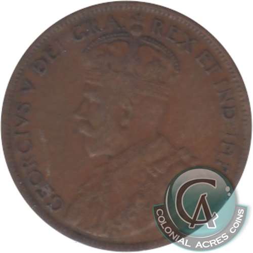 1912 Canada 1-cent Fine (F-12)