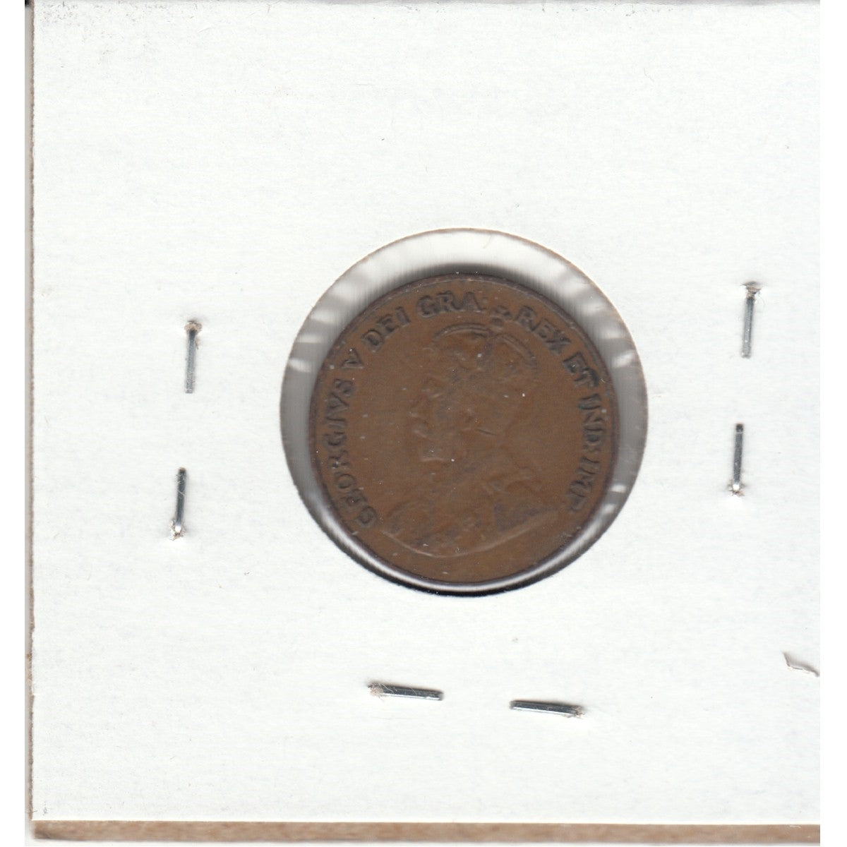 1921 Canada 1-cent Fine (F-12)