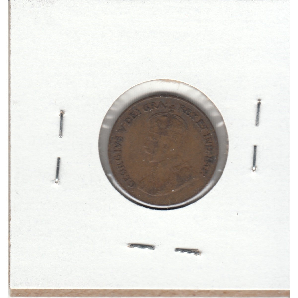 1921 Canada 1-cent F-VF (F-15)