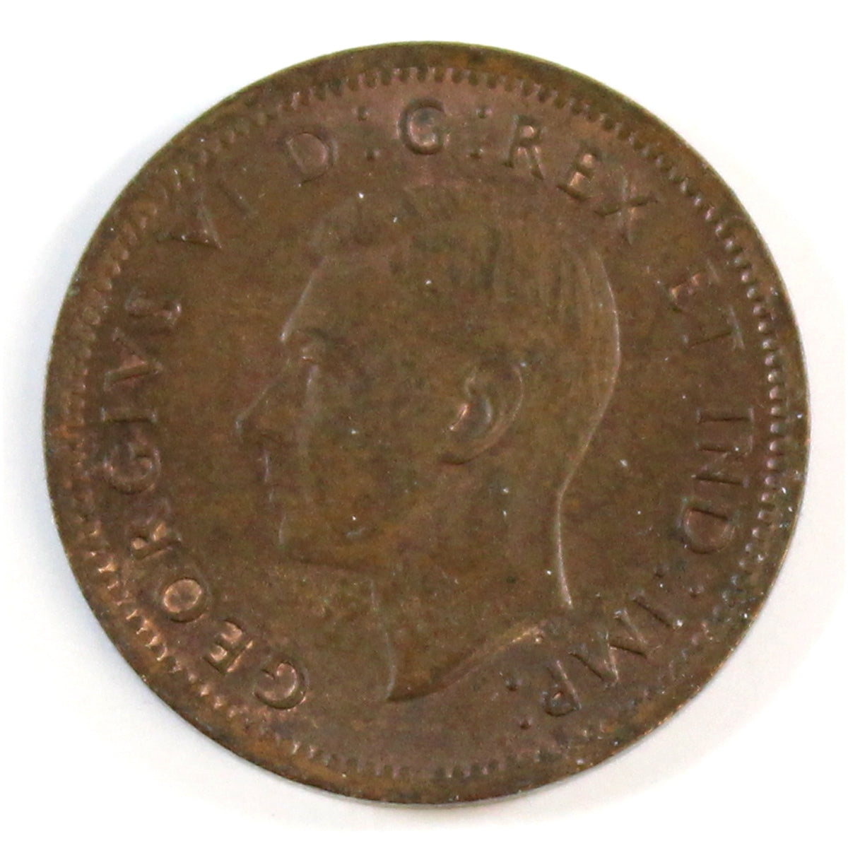 1939 Canada 1-cent Almost Uncirculated (AU-50)