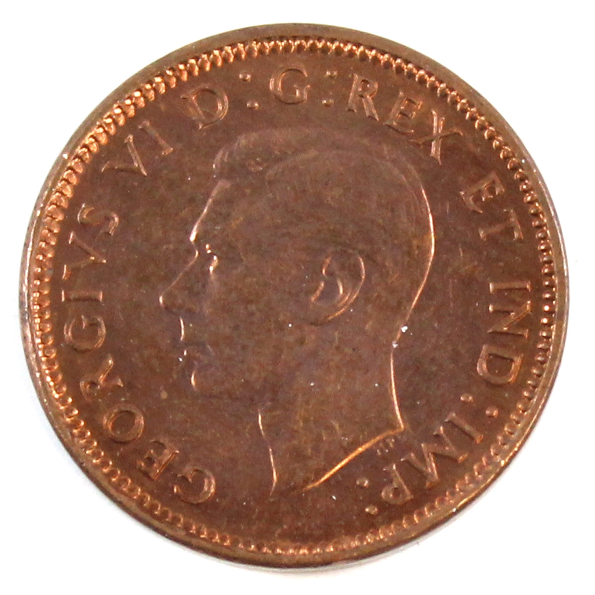 1944 Canada 1-cent UNC+ (MS-62)