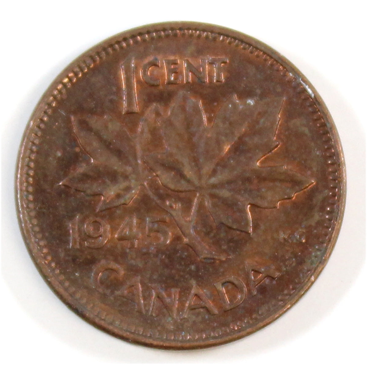 1945 Canada 1-cent AU-UNC (AU-55)