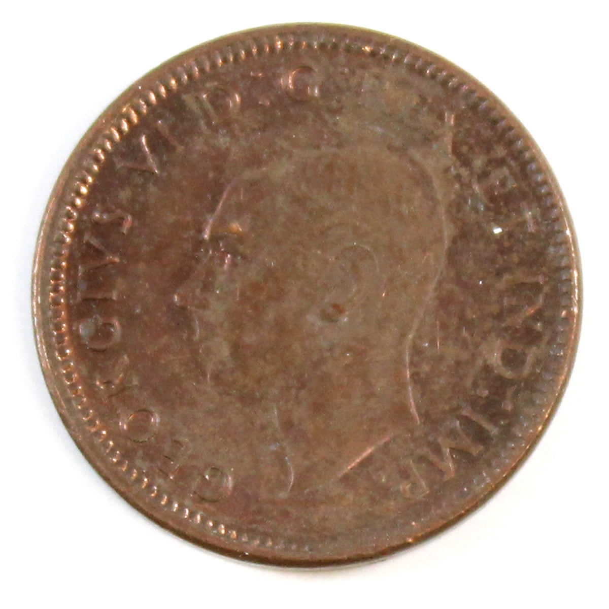 1945 Canada 1-cent AU-UNC (AU-55)