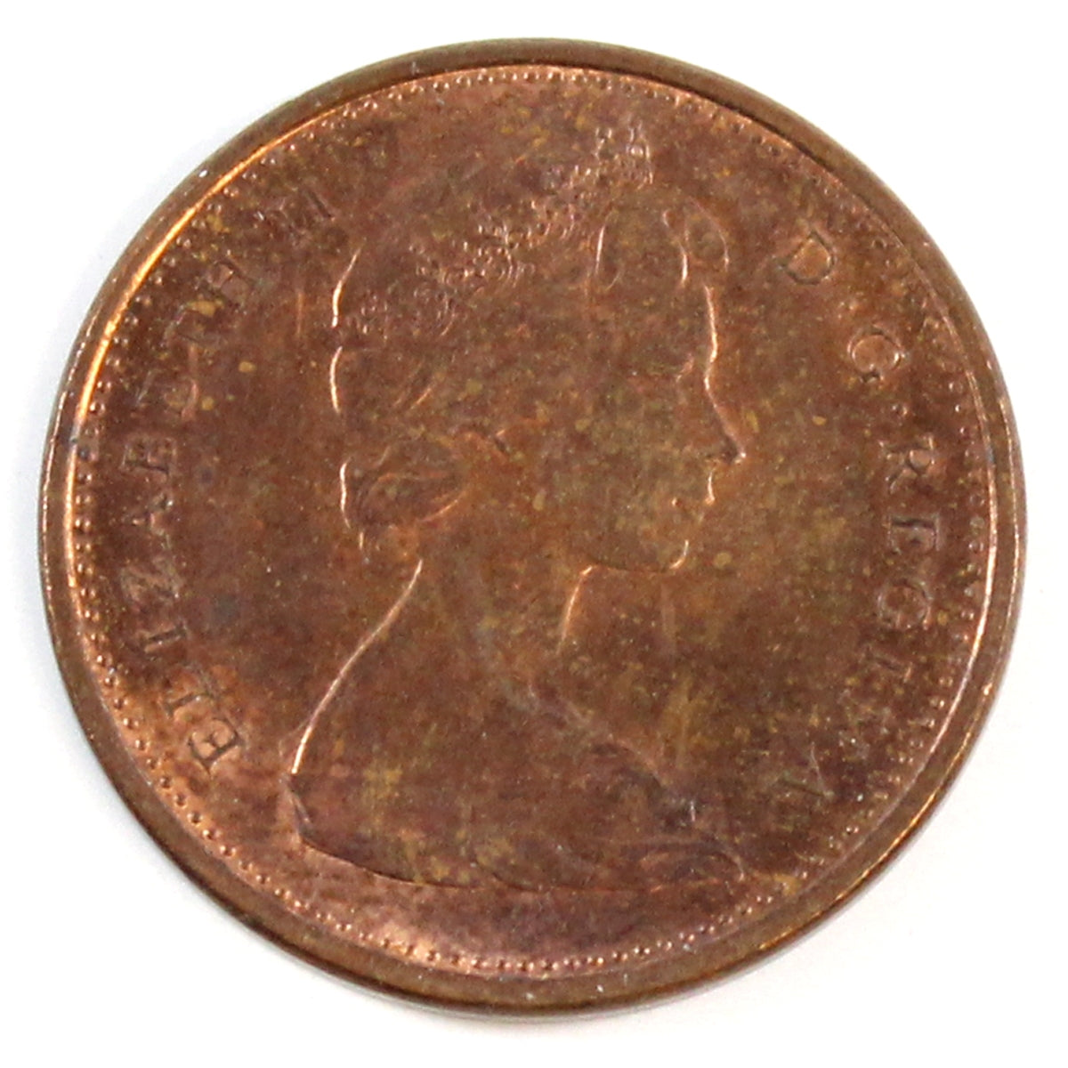 1965 Var. 1 SB P5 Canada 1-cent Uncirculated (MS-60)