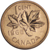 1965 Var. 2 SB B5 Canada 1-cent Brilliant Uncirculated (MS-63) SB B5