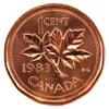 1983 Canada 1-cent Brilliant Uncirculated (MS-63)