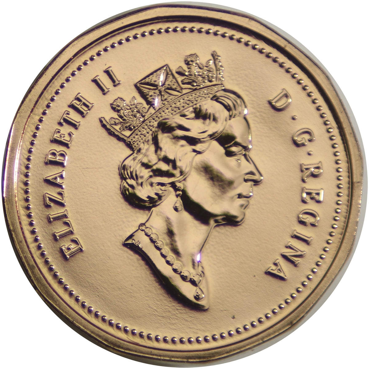 1991 Canada 1-cent Proof Like