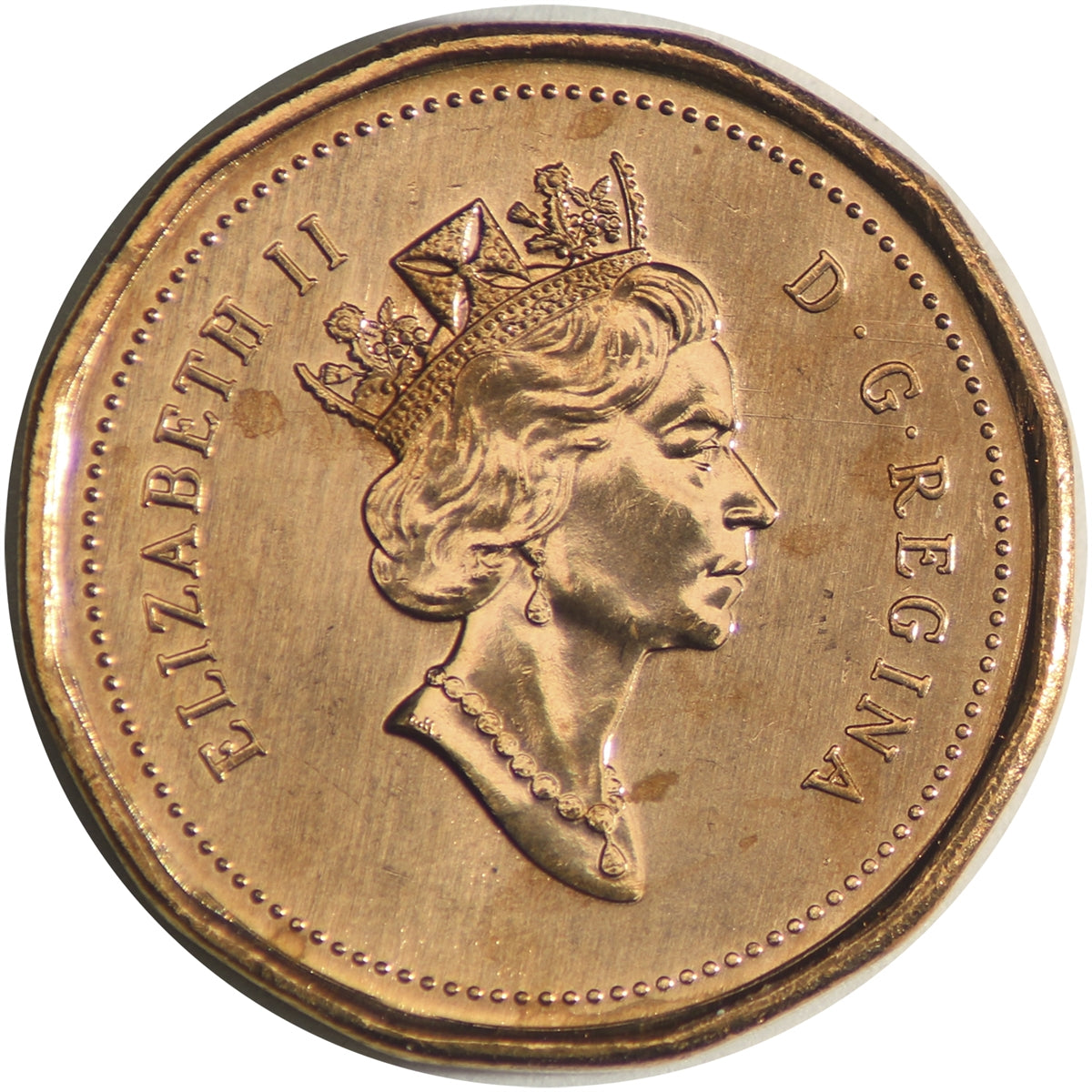 1991 Canada 1-cent Brilliant Uncirculated (MS-63)