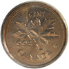 1993 Canada 1-cent ICCS Certified MS-64 Red