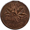 1965 Var. 1 SB P5 Canada 1-cent EF-AU (EF-45)