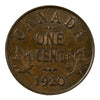 1920 Small Canada 1-cent Brilliant Uncirculated Lustrous Brown (MS-63)