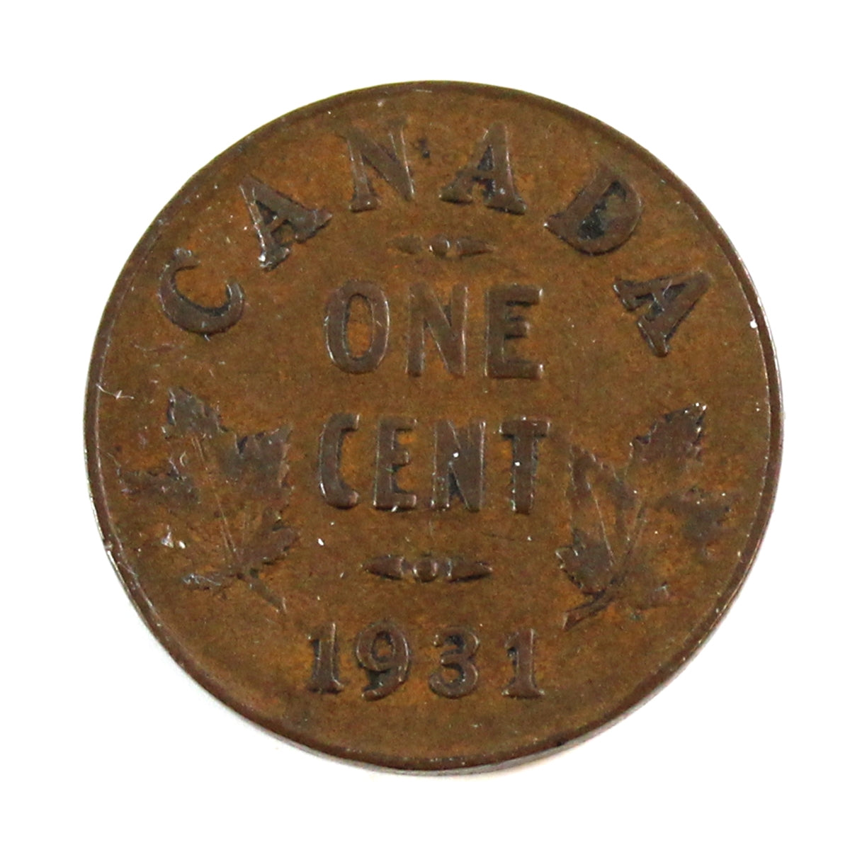 1931 Canada 1-cent G-VG (G-6)