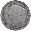 1870 Narrow 0 Canada 10-cents G-VG (G-6)