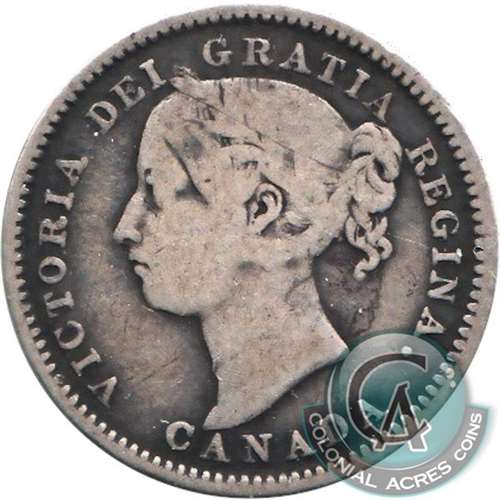 1900 Canada 10-cents G-VG (G-6)