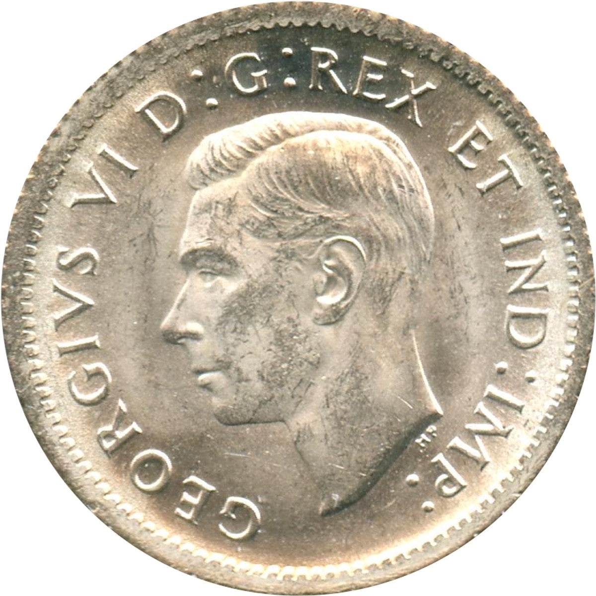 1937 Canada 10-cents Choice Brilliant Uncirculated (MS-64)