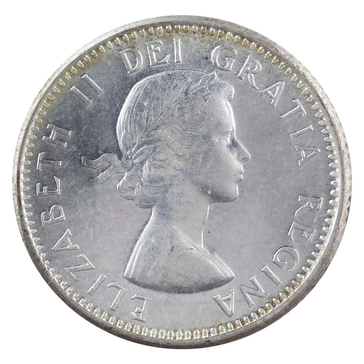 1960 Canada 10-cents ICCS Certified MS-64