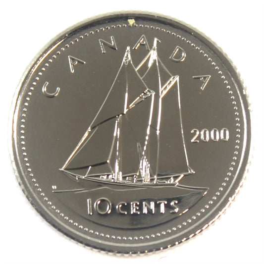 2000 Canada 10-cent Proof Like