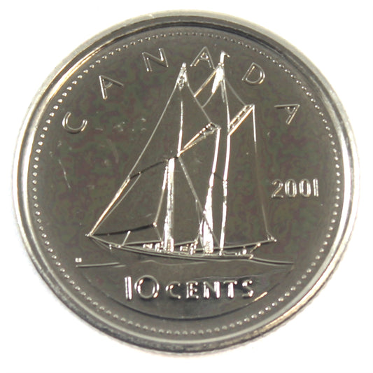 2001P Canada 10-cent Proof Like