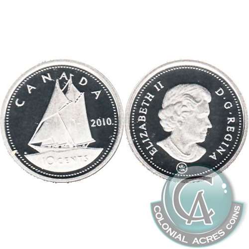 2010 Canada 10-cent Silver Proof