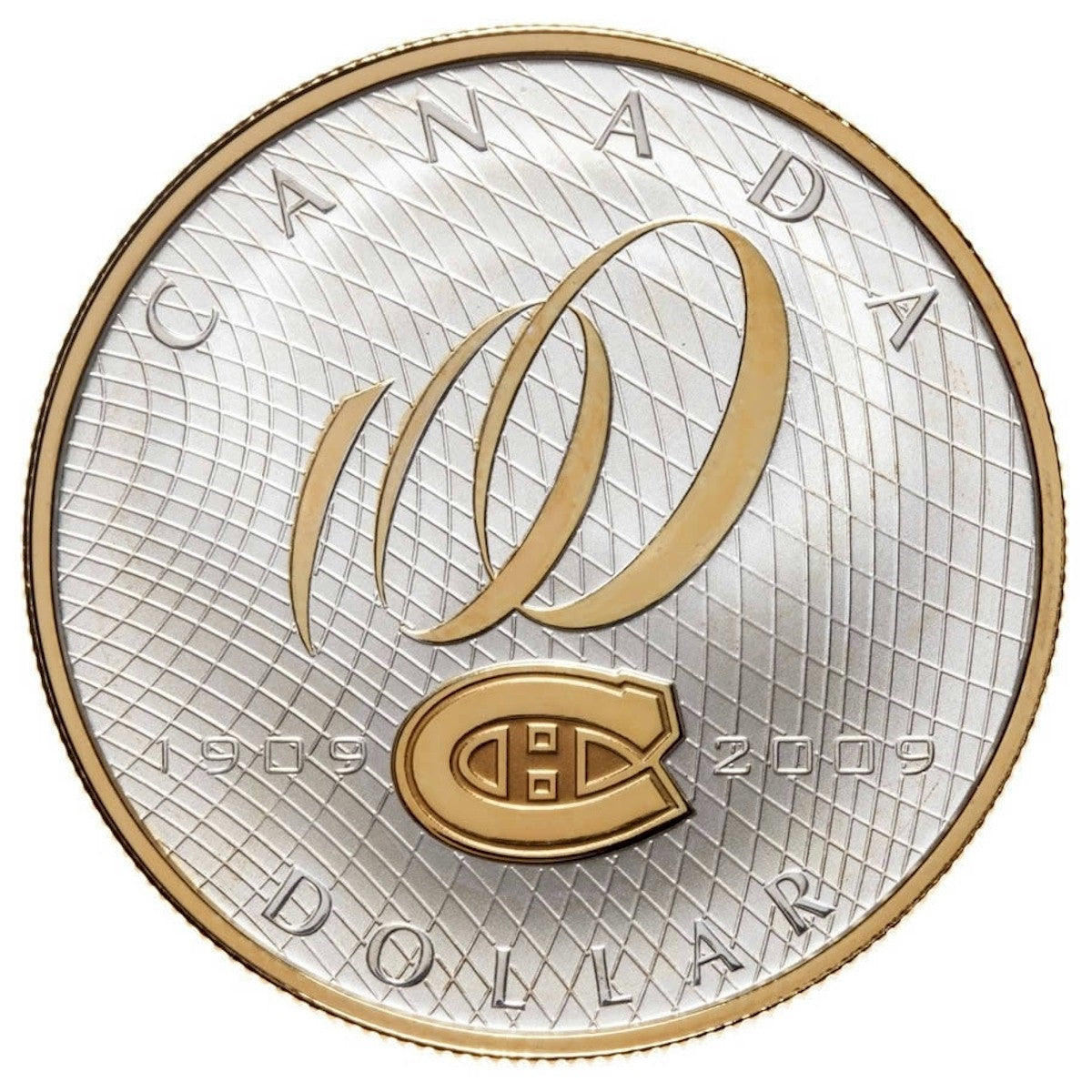 2009 Montreal Canadiens Special Edition Sterling Silver & Acrylic Stand