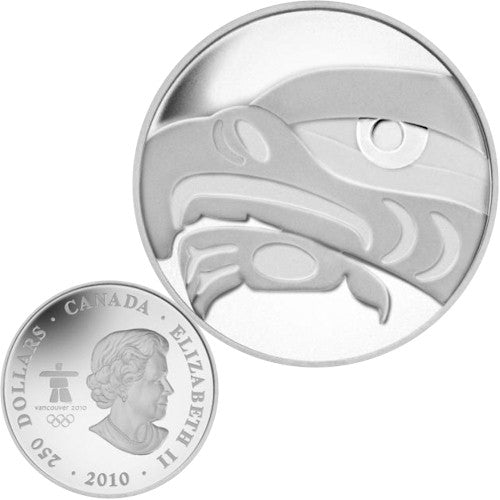 2010 Canada $250 Olympic - Eagle Proof Fine Silver Kilo (No Tax)