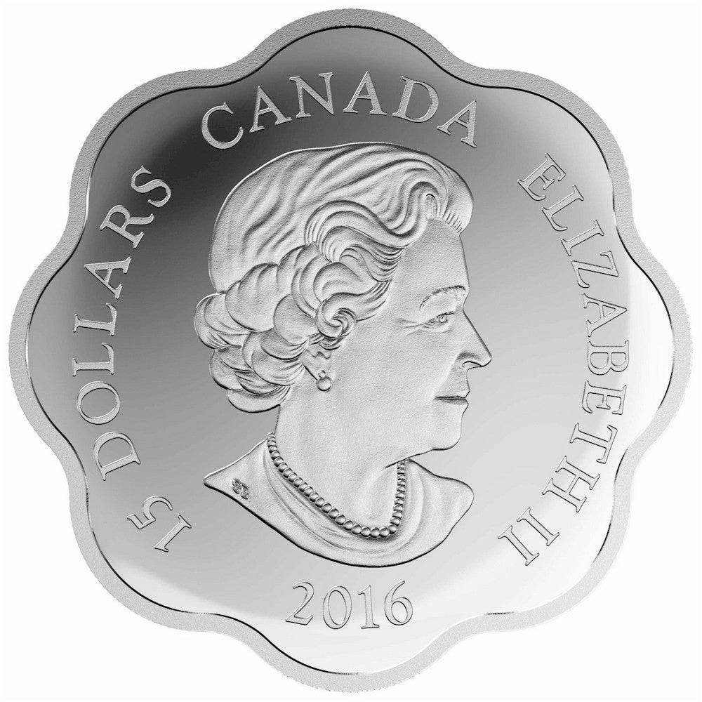 2016 Canada $15 Lunar Lotus Year of the Monkey Fine Silver (No Tax)