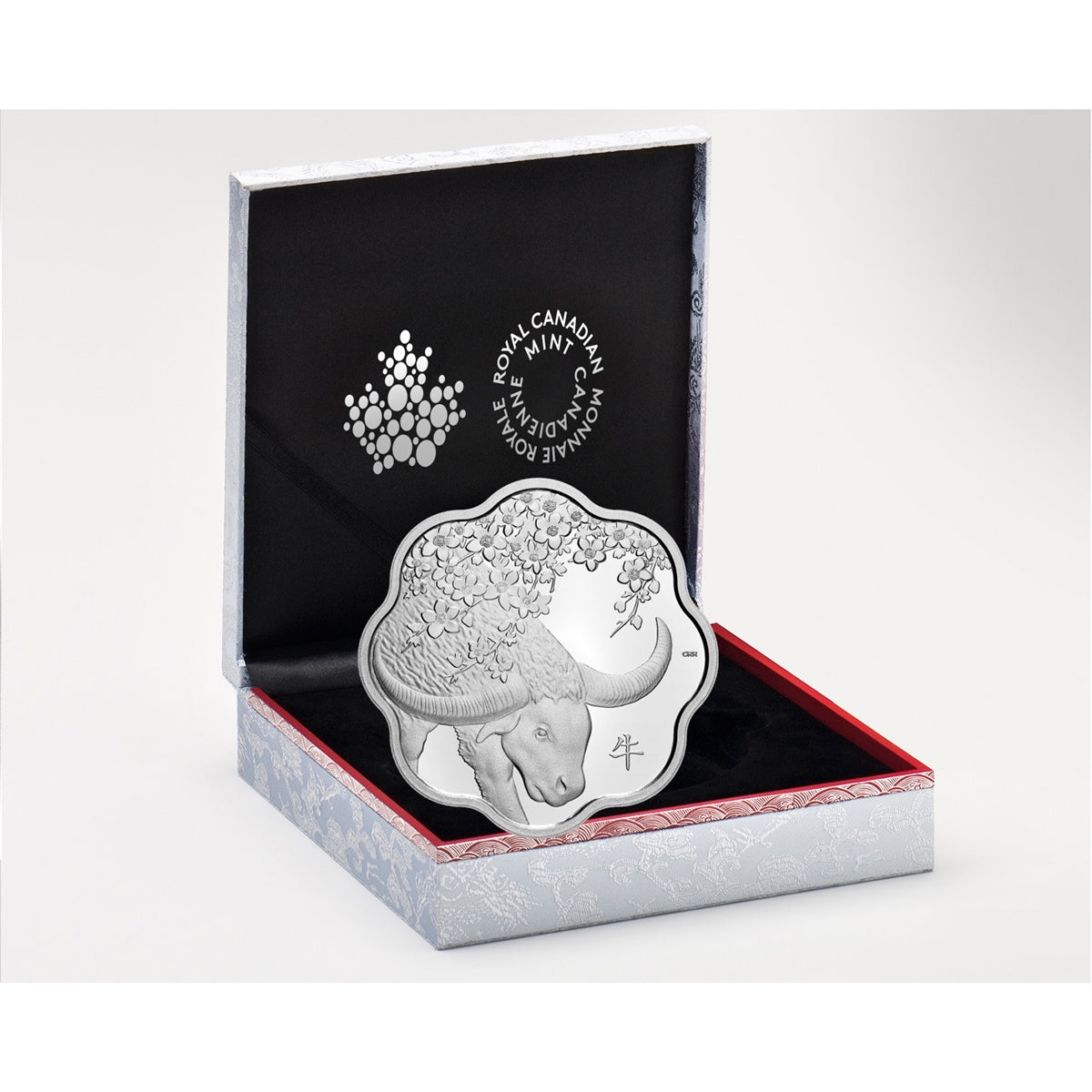 2021 Canada $15 Lunar Lotus: Year of the Ox Fine Silver Coin (No Tax)